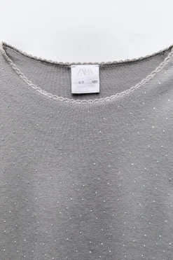Niños ZARA 6 - 14 Años·Camisetas<CAMISETA BRILLOS