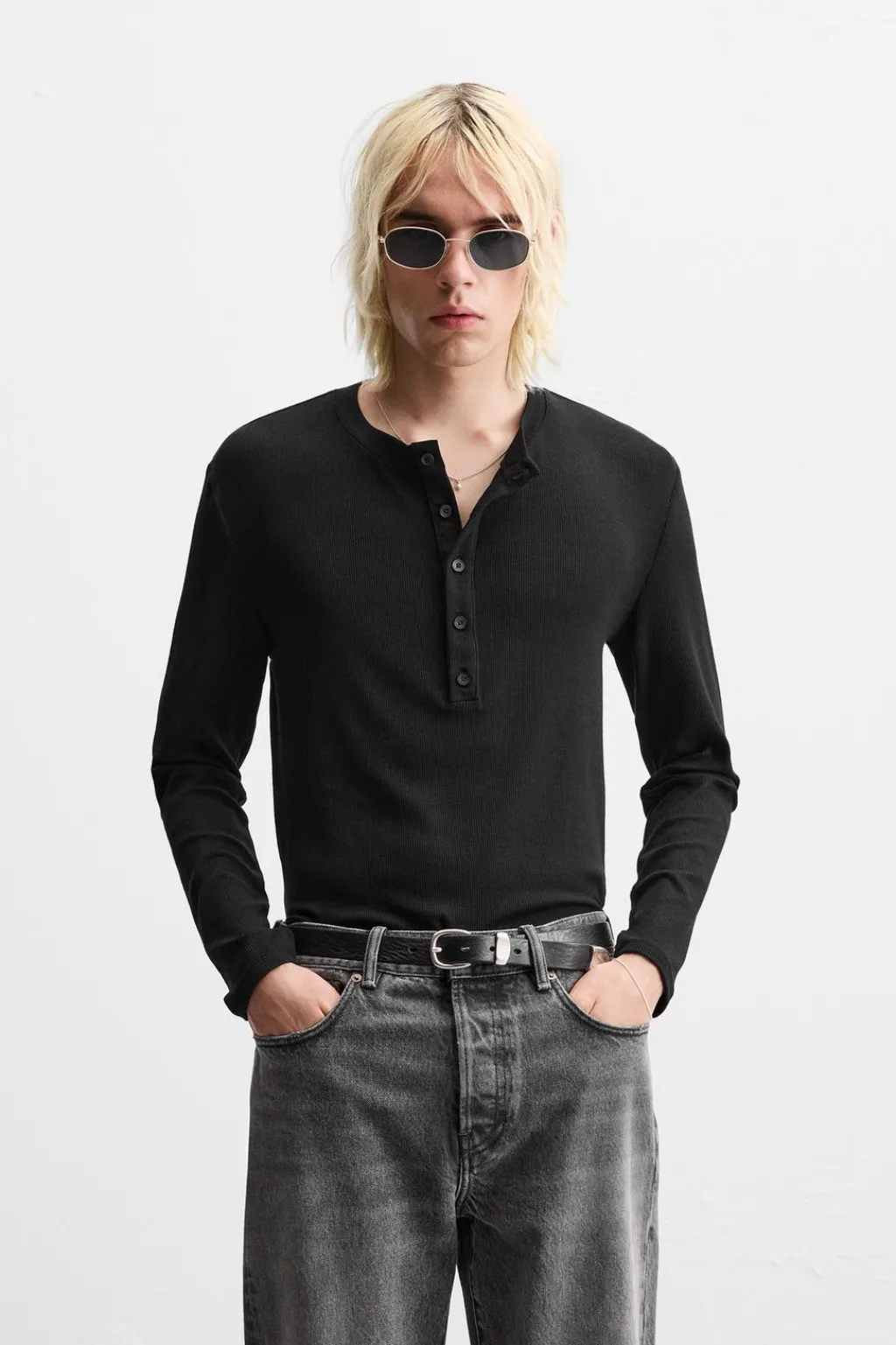 Best CAMISETA CANALÉ CUELLO BOTONES Hombre Camisetas