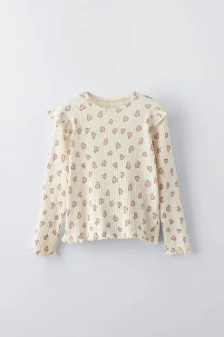 Niños ZARA 1½ - 6 Años·Camisetas|6 - 18 Meses·Camisetas<CAMISETA CANALÉ ESTAMPADA