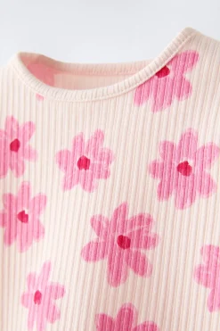 Niños ZARA 1½ - 6 Años·Camisetas|1½ - 6 Años·Total Look<CAMISETA CANALÉ FLORES