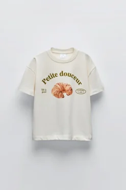 Niños ZARA 6 - 14 Años·Camisetas<CAMISETA CROISSANT