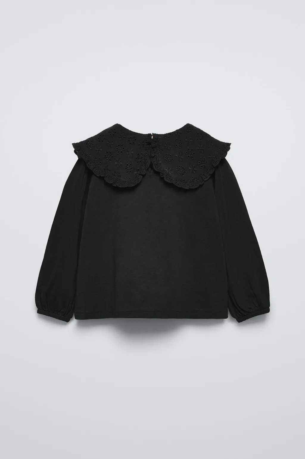 Niños ZARA 1½ - 6 Años·Camisetas|6 - 18 Meses·Camisetas<CAMISETA CUELLO BORDADO