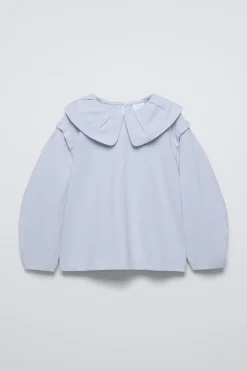 Niños ZARA 6 - 14 Años·Camisetas<CAMISETA CUELLO PINZAS