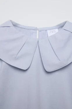 Niños ZARA 6 - 14 Años·Camisetas<CAMISETA CUELLO PINZAS