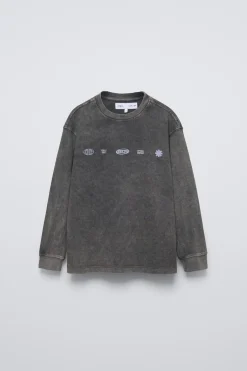 Niños ZARA 6 - 14 Años·Camisetas<CAMISETA EFECTO LAVADO