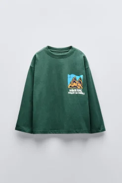 Niños ZARA 6 - 14 Años·Camisetas<CAMISETA ESTAMPADA