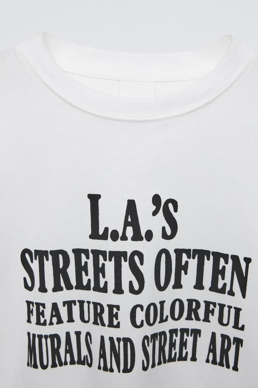 Niños ZARA 6 - 14 Años·Camisetas<CAMISETA ESTAMPADA TEXTO