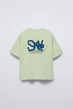 Niños ZARA 6 - 14 Años·Camisetas<CAMISETA ESTAMPADO
