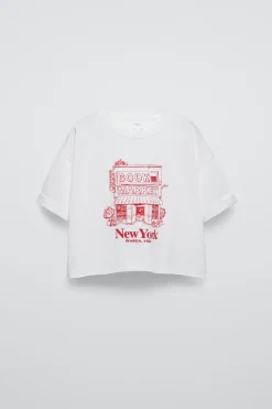 Niños ZARA 6 - 14 Años·Camisetas<CAMISETA ESTAMPADO