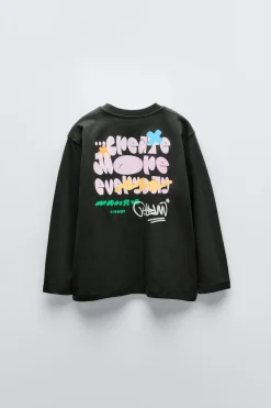 Niños ZARA 6 - 14 Años·Camisetas<CAMISETA ESTAMPADO