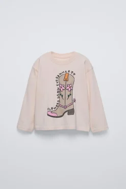 Niños ZARA 1½ - 6 Años·Camisetas|6 - 18 Meses·Camisetas<CAMISETA ESTAMPADO