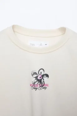 Niños ZARA 1½ - 6 Años·Camisetas|6 - 18 Meses·Camisetas<CAMISETA ESTAMPADO