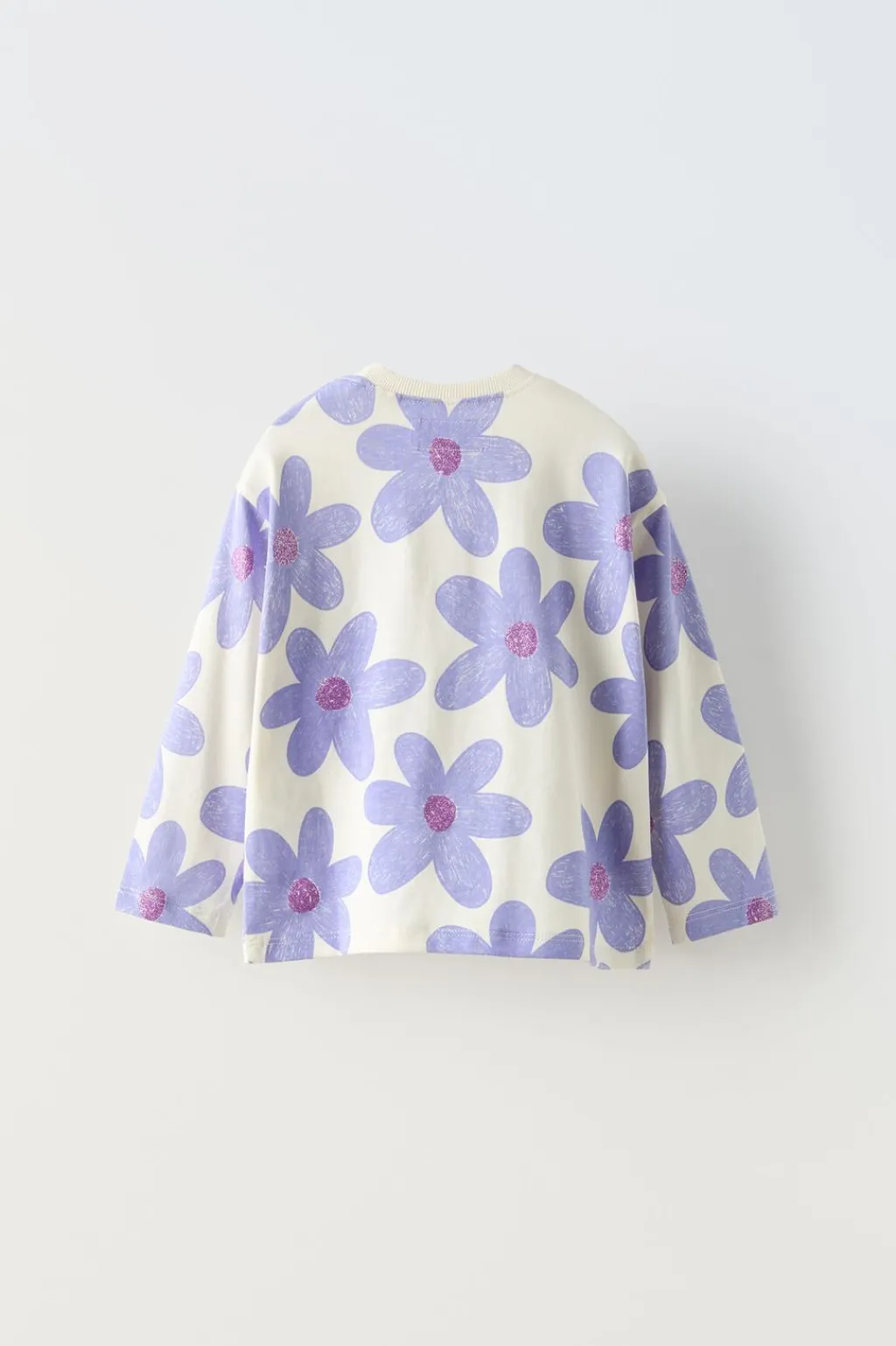 Niños ZARA 1½ - 6 Años·Camisetas|6 - 18 Meses·Camisetas<CAMISETA ESTAMPADO BRILLO