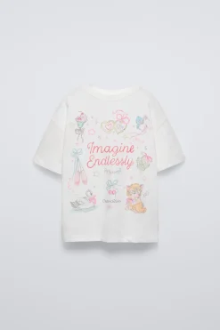 Niños ZARA 6 - 14 Años·Camisetas<CAMISETA ESTAMPADO COQUETTE