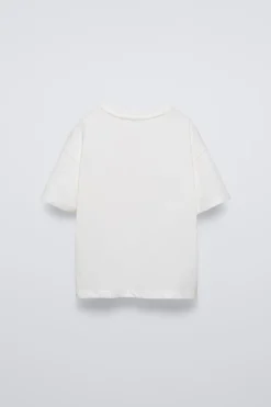 Niños ZARA 6 - 14 Años·Camisetas<CAMISETA ESTAMPADO COQUETTE