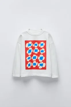 Niños ZARA 1½ - 6 Años·Camisetas|1½ - 6 Años·Camisetas<CAMISETA ESTAMPADO FLORES