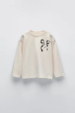 Niños ZARA 1½ - 6 Años·Camisetas|6 - 18 Meses·Camisetas<CAMISETA ESTAMPADO FOIL