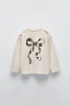 Niños ZARA 1½ - 6 Años·Camisetas|6 - 18 Meses·Camisetas<CAMISETA ESTAMPADO FOIL