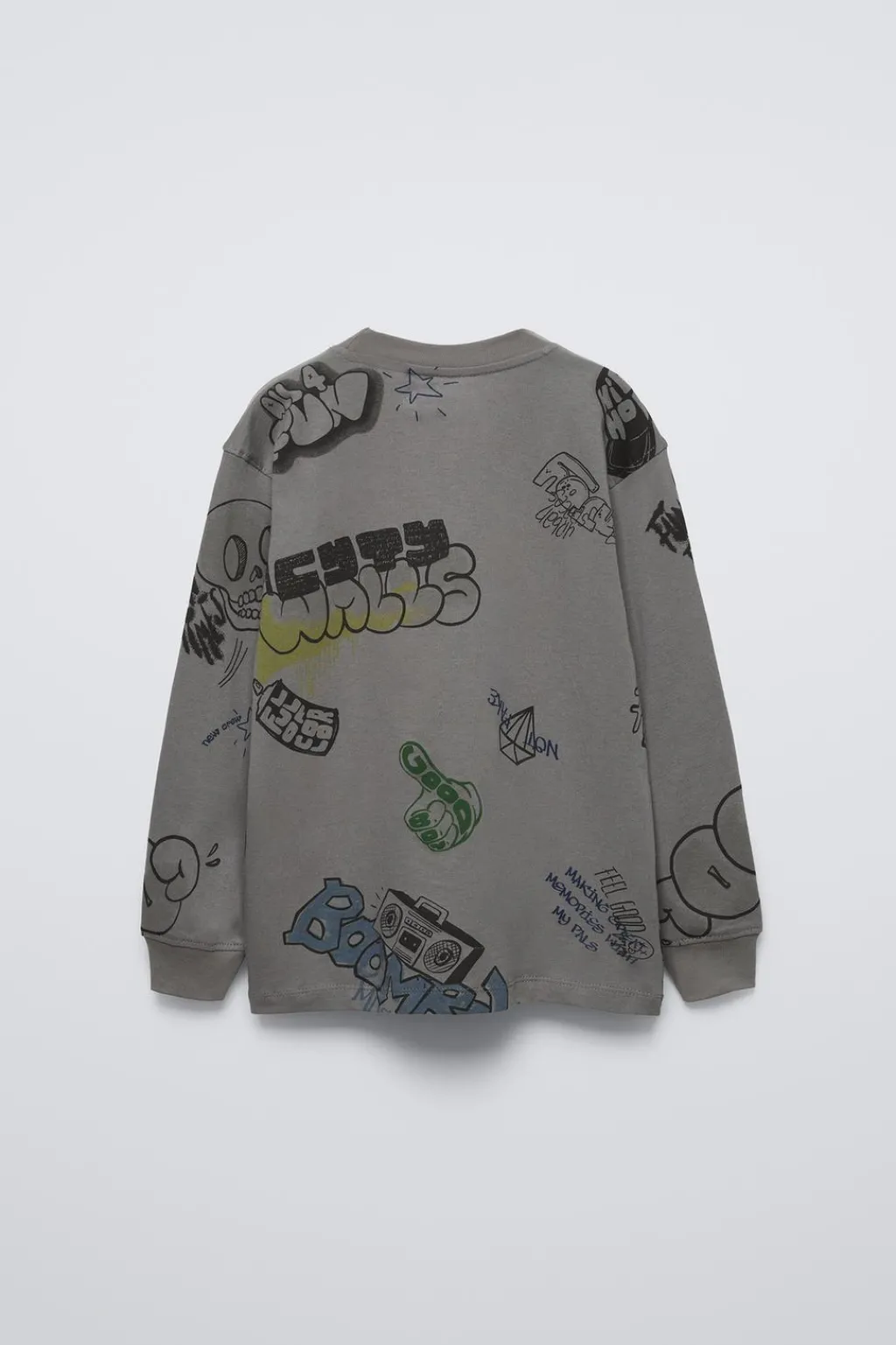 Niños ZARA 6 - 14 Años·Camisetas<CAMISETA ESTAMPADO GRAFFITI