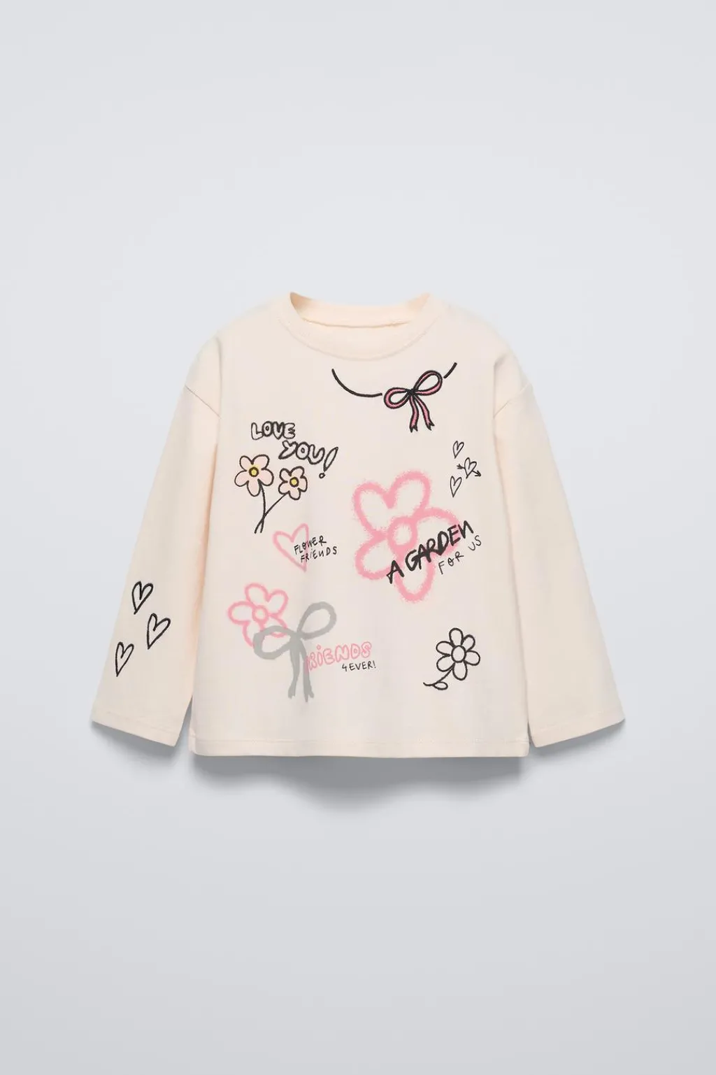 Niños ZARA 1½ - 6 Años·Camisetas|6 - 18 Meses·Camisetas<CAMISETA ESTAMPADO GRAFFITI