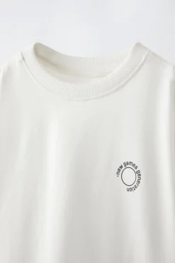 Niños ZARA 1½ - 6 Años·Camisetas|1½ - 6 Años·Chándal<CAMISETA ESTAMPADO LOGO