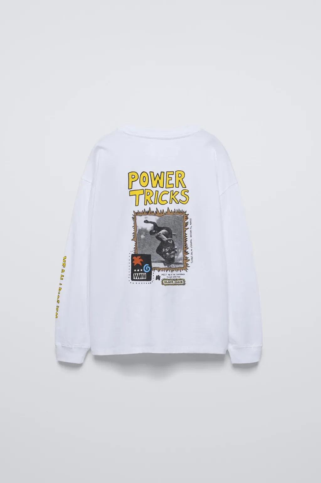 Niños ZARA 6 - 14 Años·Camisetas<CAMISETA ESTAMPADO POWER TRICKS