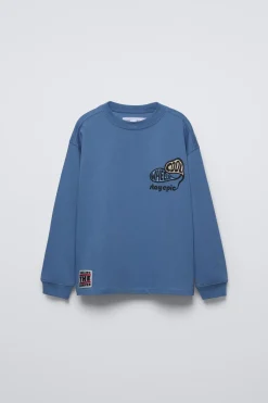 Niños ZARA 6 - 14 Años·Camisetas<CAMISETA ESTAMPADO RELIEVE