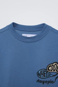 Niños ZARA 6 - 14 Años·Camisetas<CAMISETA ESTAMPADO RELIEVE