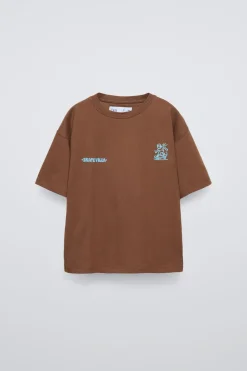 Niños ZARA 6 - 14 Años·Camisetas<CAMISETA ESTAMPADO SKATE