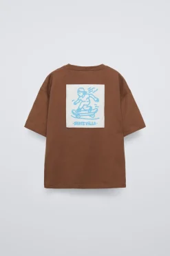 Niños ZARA 6 - 14 Años·Camisetas<CAMISETA ESTAMPADO SKATE