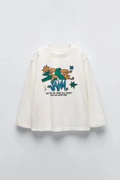 Niños ZARA 6 - 14 Años·Camisetas<CAMISETA ESTAMPADO SKATER