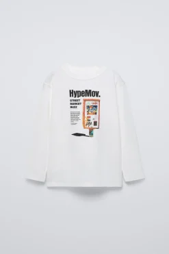 Niños ZARA 6 - 14 Años·Camisetas<CAMISETA ESTAMPADO STREET