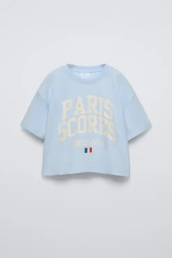 Niños ZARA 6 - 14 Años·Camisetas<CAMISETA ESTAMPADO TEXTO