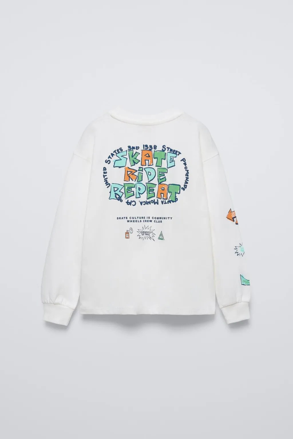 Niños ZARA 6 - 14 Años·Camisetas<CAMISETA ESTAMPADO TEXTO
