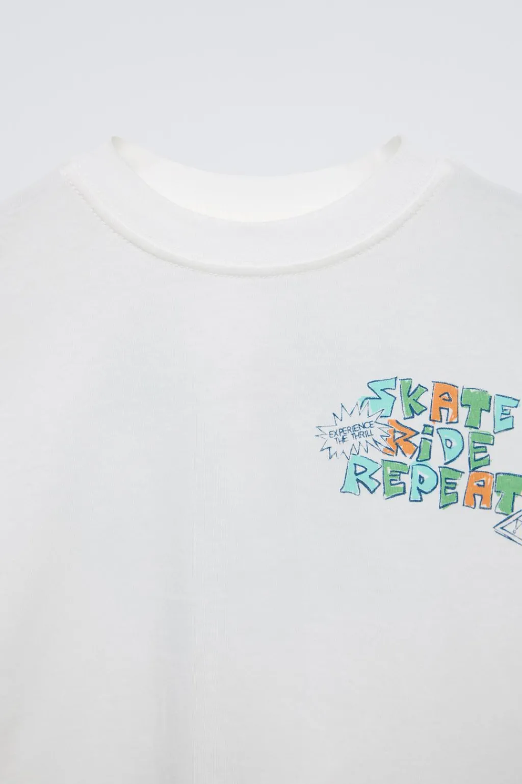 Niños ZARA 6 - 14 Años·Camisetas<CAMISETA ESTAMPADO TEXTO
