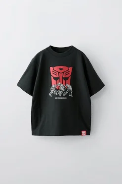 Niños ZARA 6 - 14 Años·Camisetas<CAMISETA ESTAMPADO TRANSFORMES © HASBRO