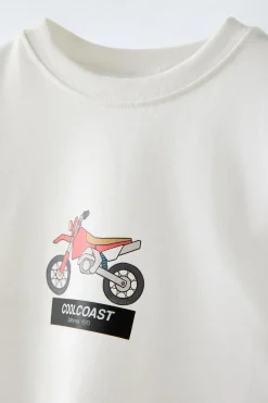 Niños ZARA 1½ - 6 Años·Camisetas|6 - 18 Meses·Camisetas<CAMISETA ESTAMPADO VEHÍCULO
