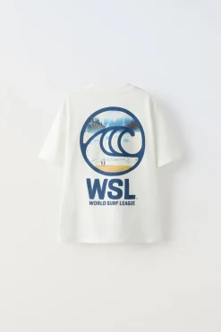 Niños ZARA 6 - 14 Años·Camisetas|6 - 14 Años·Camisetas<CAMISETA ESTAMPADO WSL ™