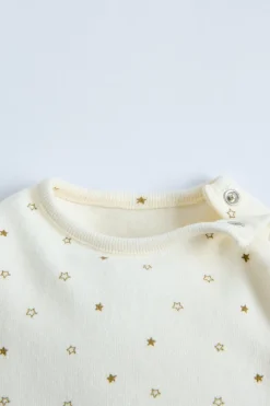 Niños ZARA 0 - 6 Meses·Camisetas|0 - 6 Meses·Básicos<CAMISETA ESTRELLAS