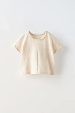 Niños ZARA 1½ - 6 Años·Camisetas|6 - 18 Meses·Camisetas<CAMISETA FLAMÉ LAZOS