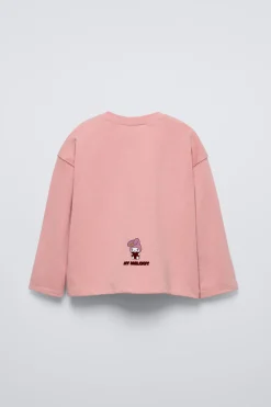 Niños ZARA 1½ - 6 Años·Camisetas|1½ - 6 Años·Licencias<CAMISETA FLOCK MY MELODY AND CINNAMOROLL © SANRIO
