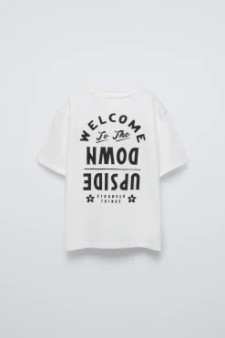 Niños ZARA 6 - 14 Años·Camisetas<CAMISETA FLOCK STRANGER THINGS ™/ © NETFLIX