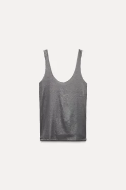 Best CAMISETA FLUIDA METALIZADA Mujer Tops / Bodies