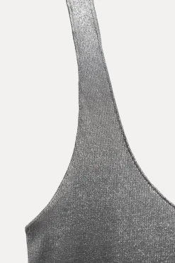 Best CAMISETA FLUIDA METALIZADA Mujer Tops / Bodies
