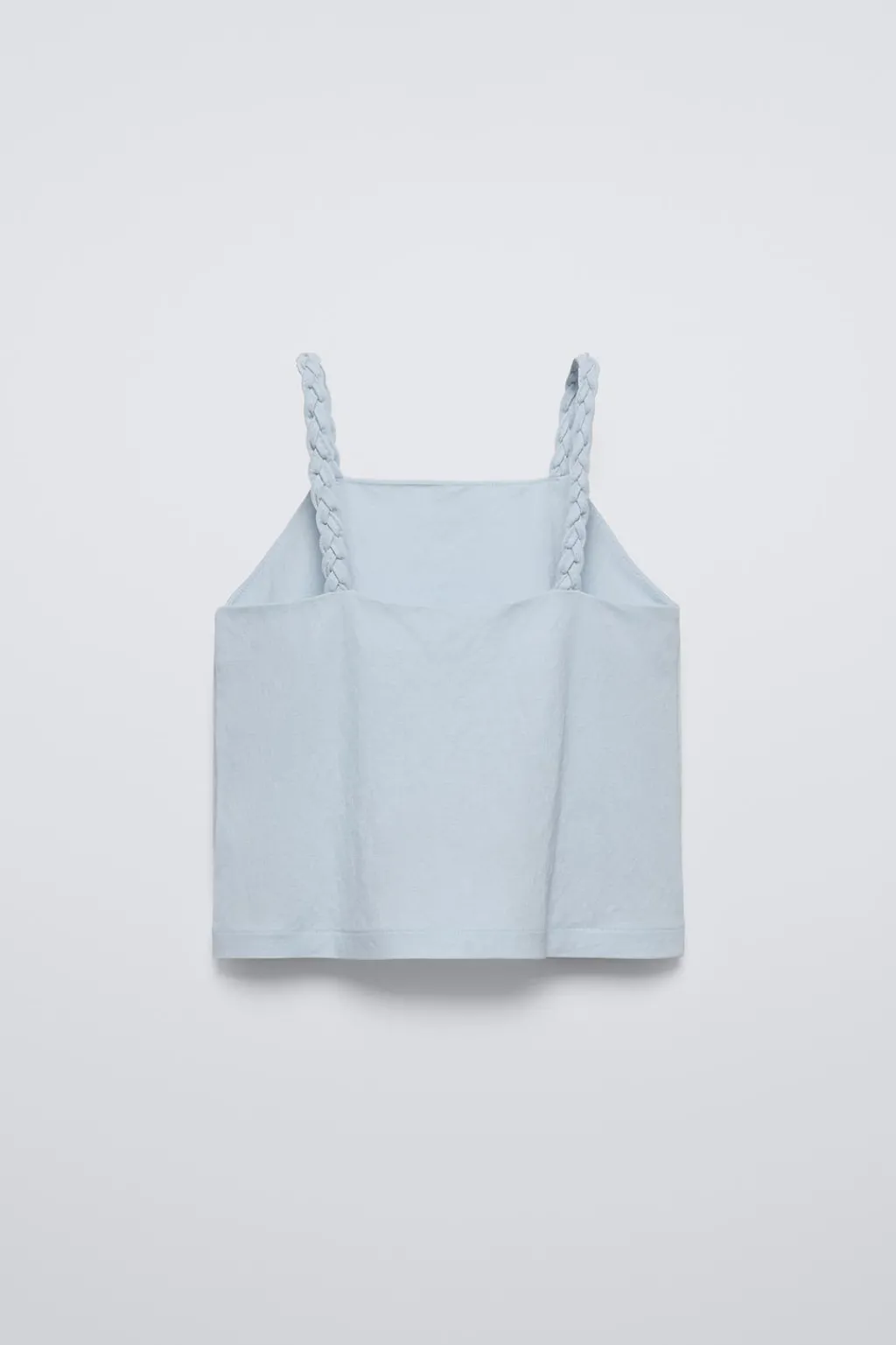 Niños ZARA 6 - 14 Años·Camisetas|6 - 14 Años·Total Look<CAMISETA FLUIDA TIRANTE TRENZADO