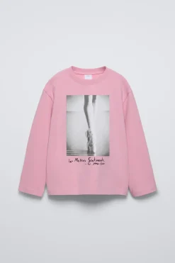 Niños ZARA 6 - 14 Años·Camisetas<CAMISETA FOTOGRAFÍA BALLET