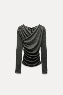 Online CAMISETA FRUNCES SOFT Mujer Camisetas