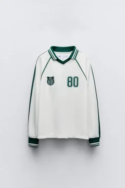 Niños ZARA 6 - 14 Años·Camisetas<CAMISETA FUTBOL PARCHE