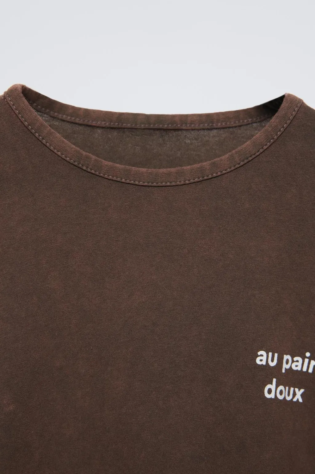 Niños ZARA 1½ - 6 Años·Camisetas|1½ - 6 Años·Camisetas<CAMISETA GARMENT DYE TEXTO