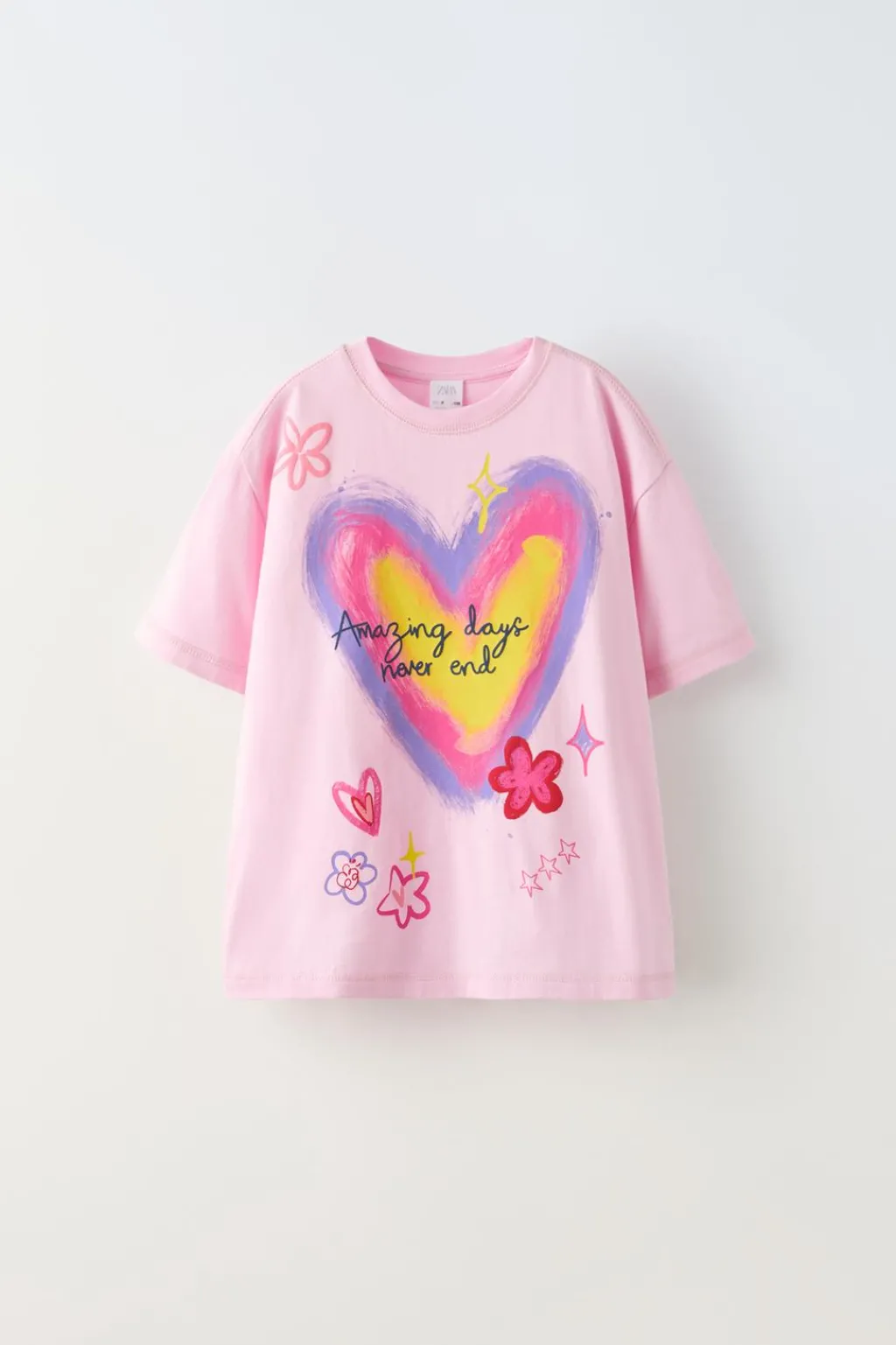 Niños ZARA 6 - 14 Años·Camisetas<CAMISETA GRAFFITI